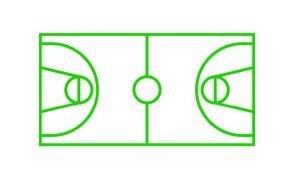 Centrecoat Thermoplastic Basketball Set