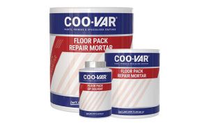 Coo-Var Floor Pack Two Pack Repair Mortar