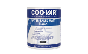 Coo-Var Water Based Matt Black