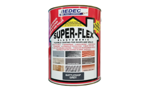 Bedec Superflex Elastomeric Coating for Roofs and Walls