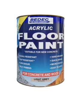 Bedec Acrylic Water Based Floor Paint