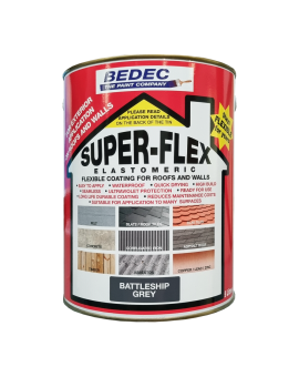 Bedec Superflex Elastomeric Coating for Roofs and Walls